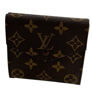 Pre-Owned Louis Vuitton Monogram Porte-Monnaie Billets or Elise Wallet
